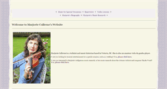 Desktop Screenshot of marjoriecullerne.com